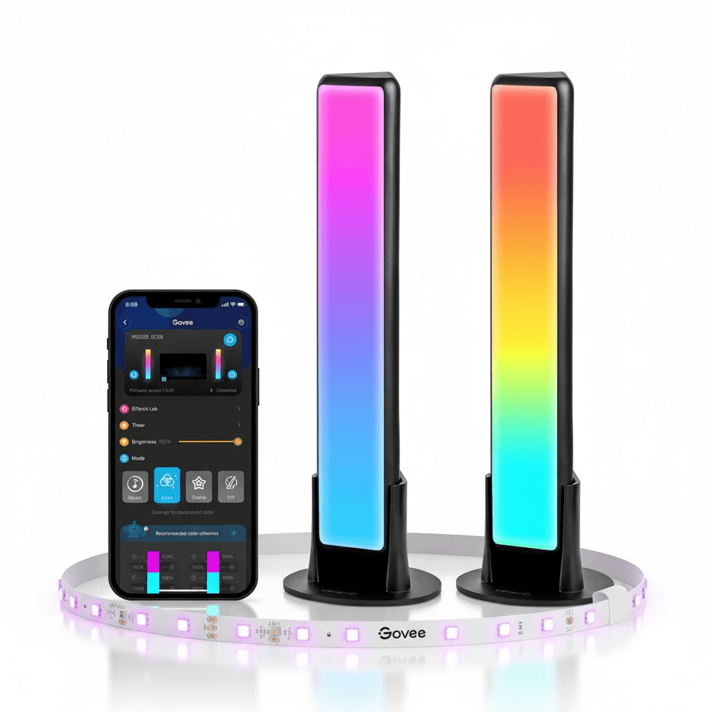Govee Smart Light Set – Flow Plus Light Bars + 10M RGBIC LED Strip - TeqClub.com