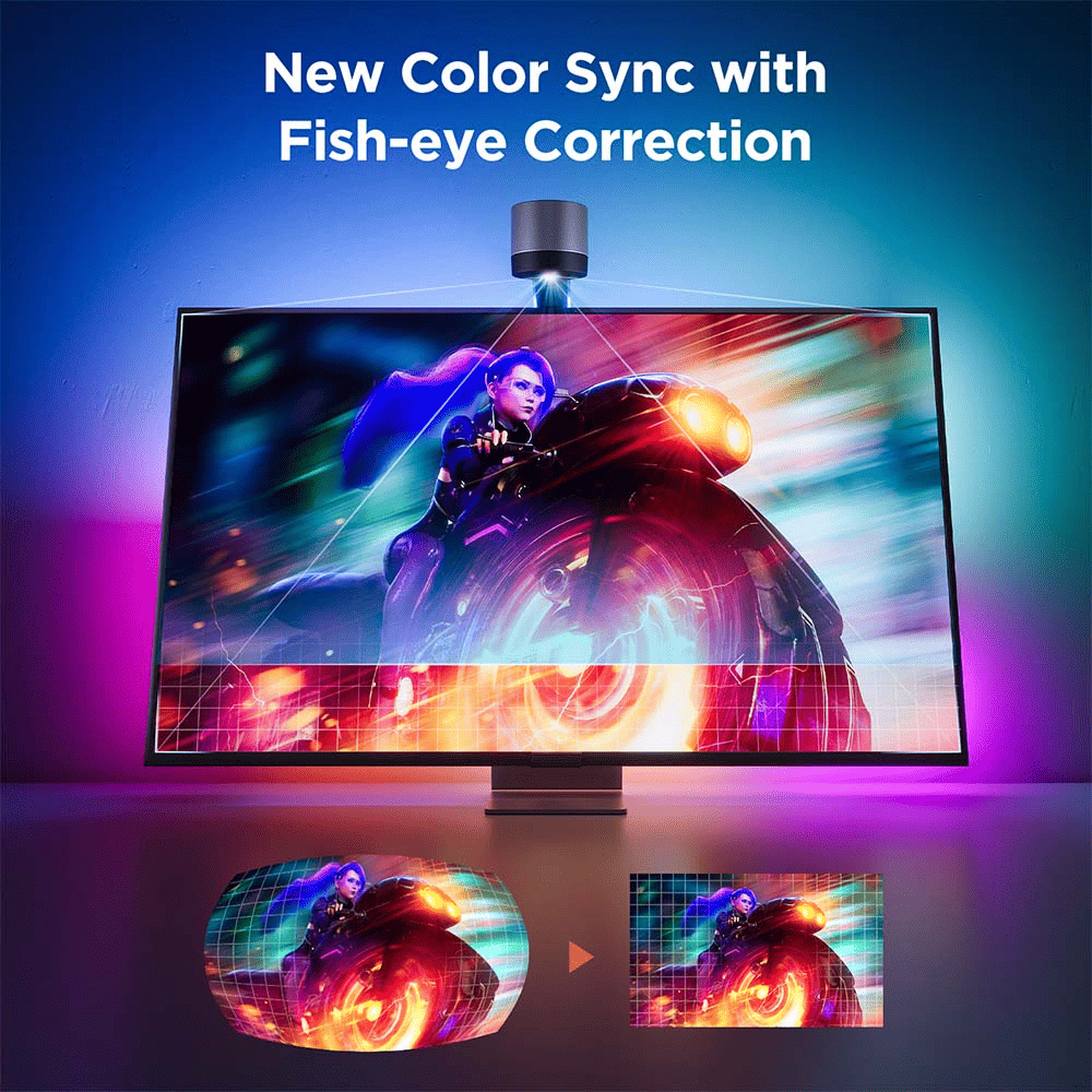 Govee Smart TV Backlight 3S Netflix (for 55 - 65 inch TVs) - TeqClub.com