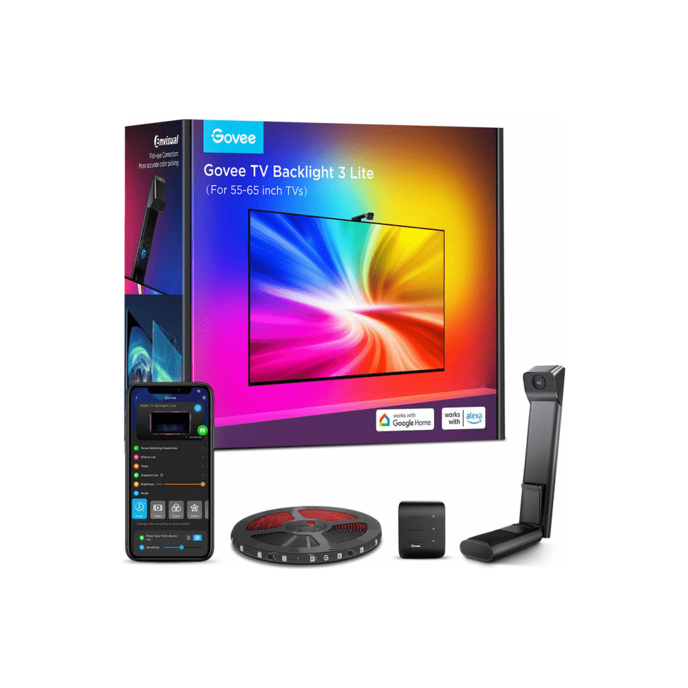 Govee TV Backlight 3 Lite (for 55 - 65 inch TVs) - TeqClub.com