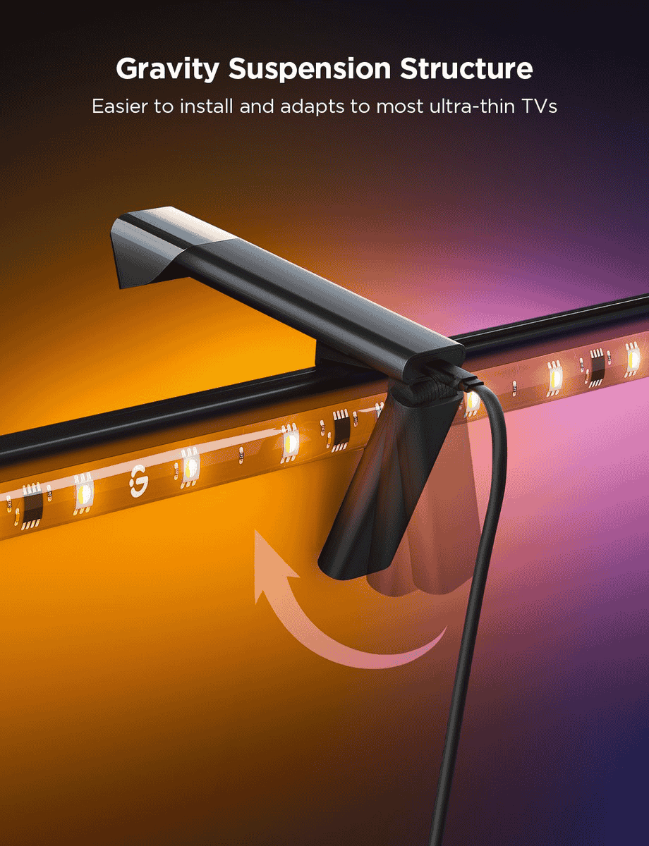 Govee TV Backlight 3 Lite (for 75 - 85 inch TVs) - TeqClub.com
