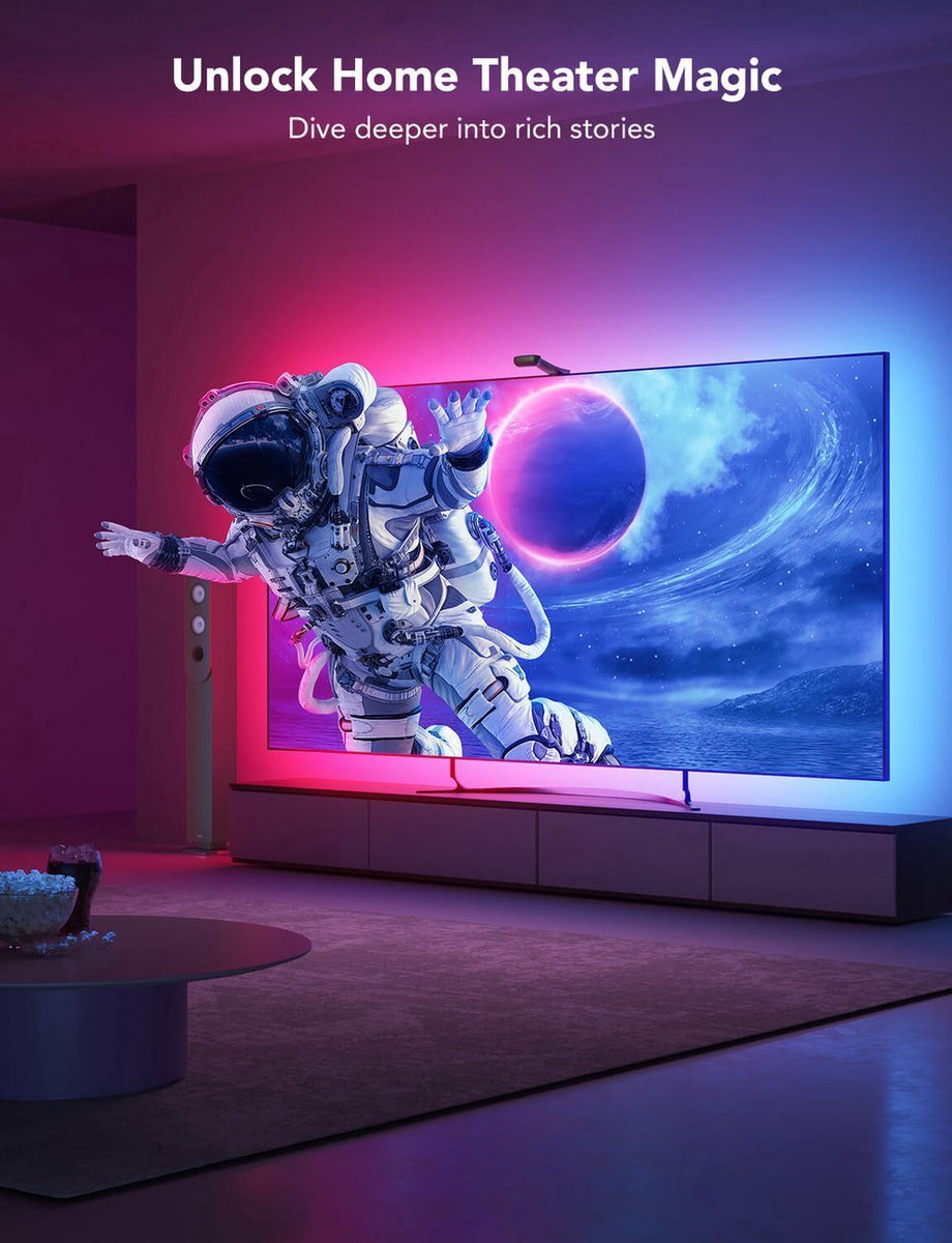 Govee Ultimate Ambiance Bundle – TV Backlight T2 | RGBICWW Floor Lamp Pro - TeqClub.com