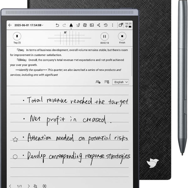 【美品】iFLYTEK AINOTE Air2 iFLYTEK AINOTE Air 2 - All in One Smart E Ink Digital Paper Tablet