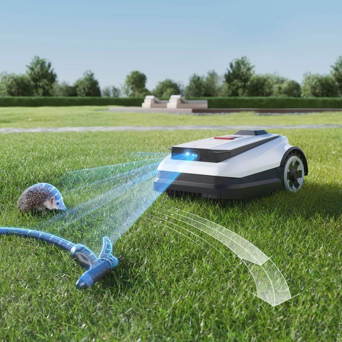 ECOVACS GOAT A1600 RTK avec garage - Tondeuse robotisée premium
