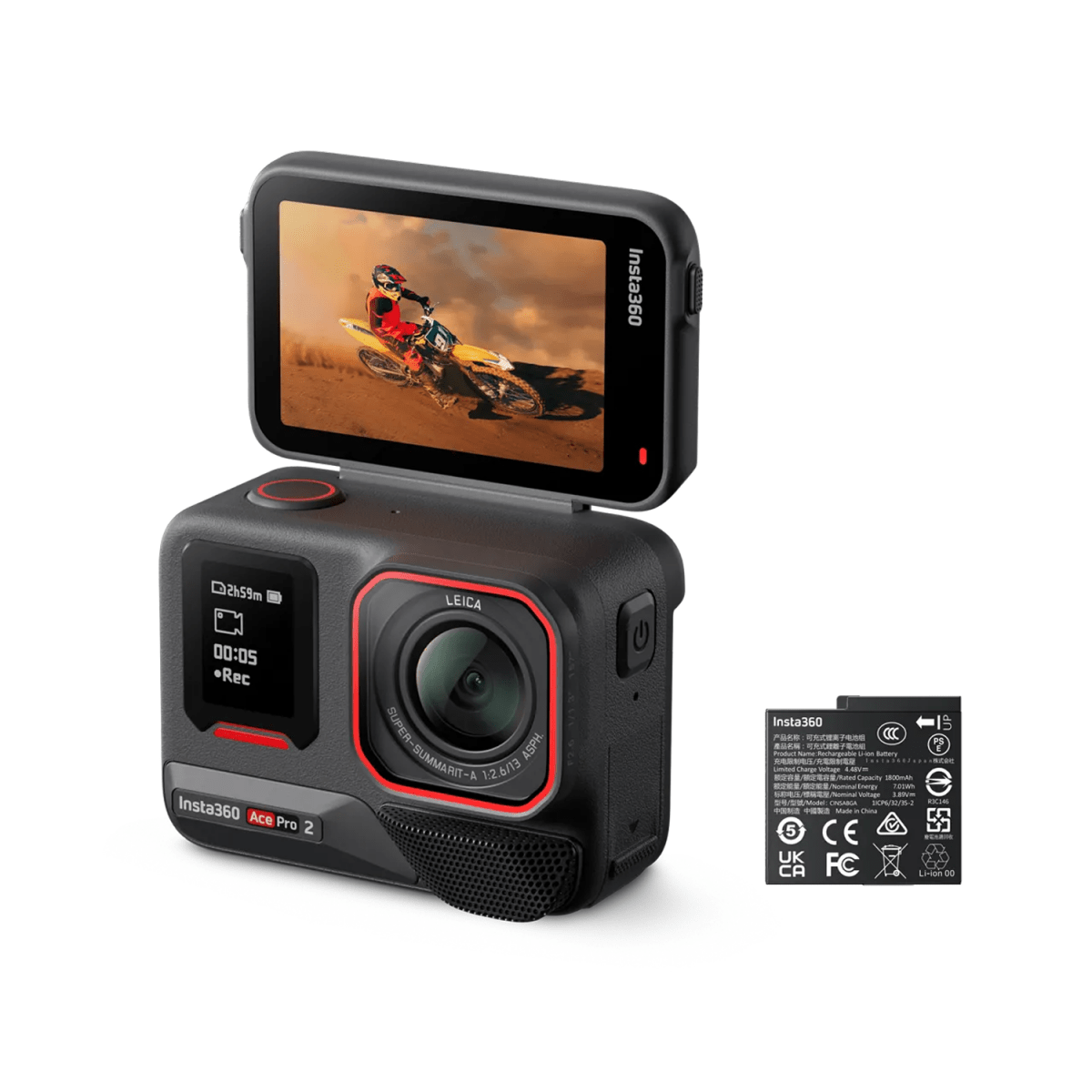 Insta360 Ace Pro 2 Standard Bundle - Single Battery - TeqClub.com