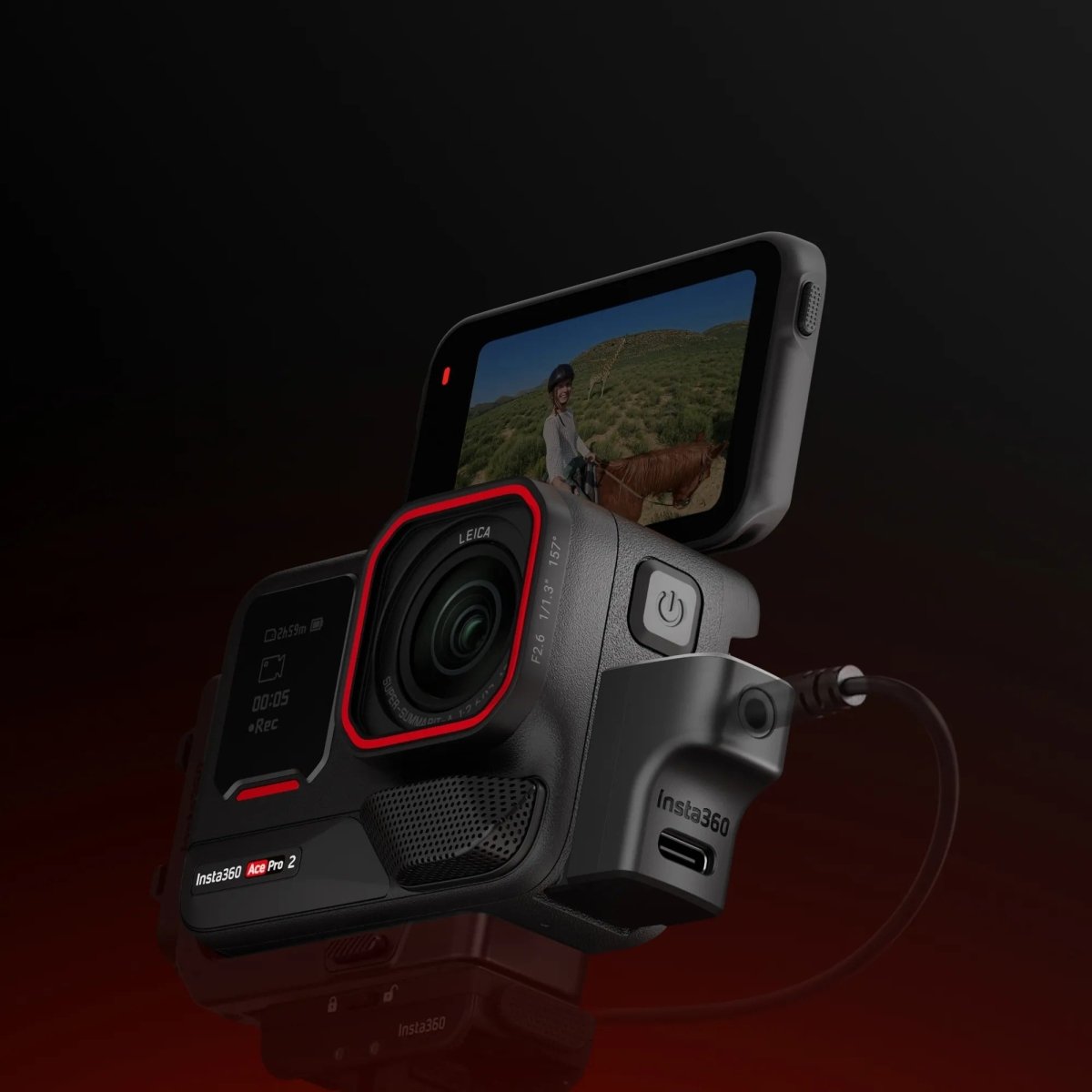 Insta360 Ace Pro 2/Ace Pro/Ace Mic Adapter - TeqClub.com