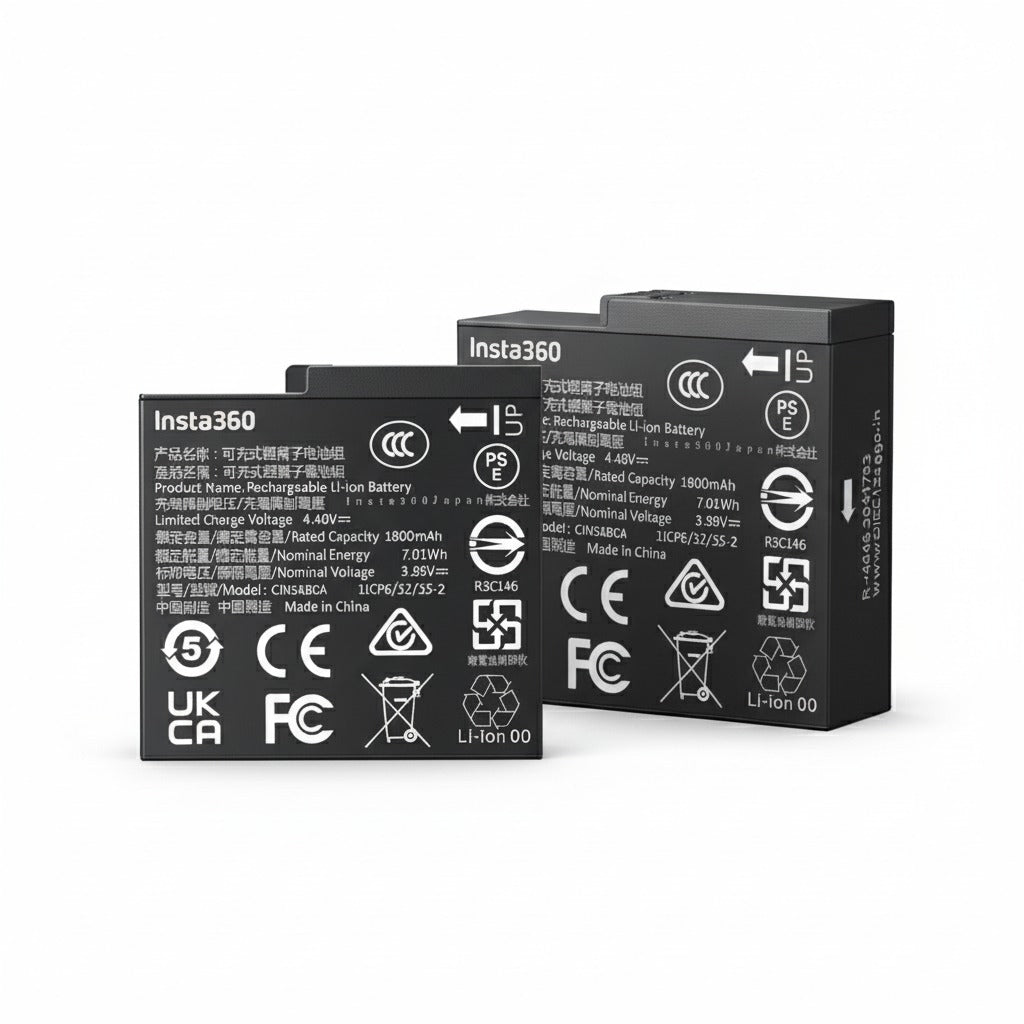 Insta360 Ace Pro /Ace 2 Battery – Dual Pack 2x Original Batteries - TeqClub.com