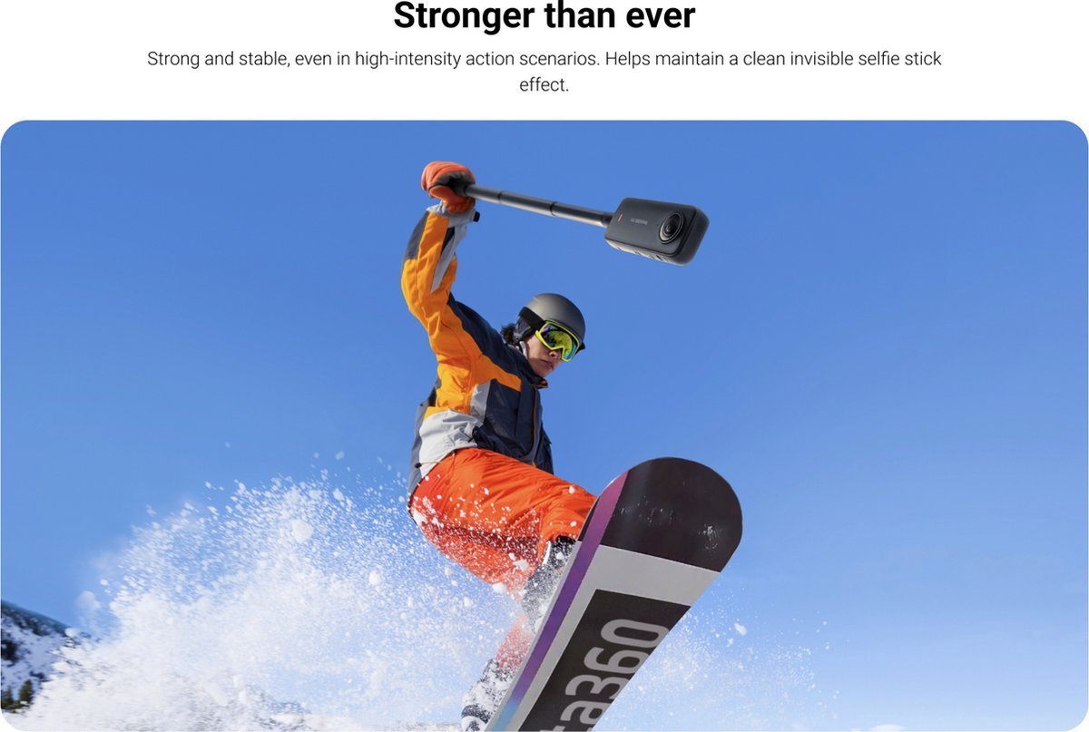 Insta360 Bundle - Invisible Selfie Stick With 256GB SD card - X5 X4 X3 X2 Ace Pro - TeqClub.com