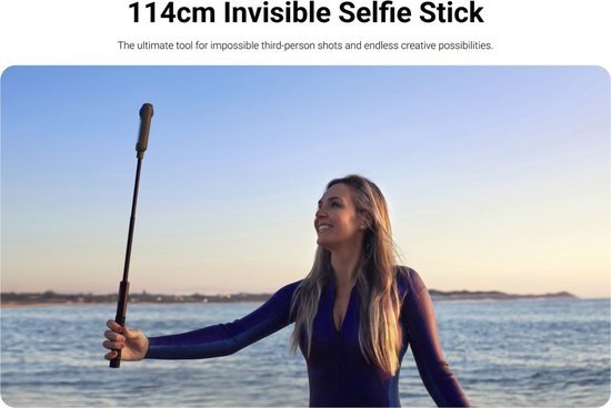 Insta360 Bundle - Invisible Selfie Stick With 256GB SD card - X5 X4 X3 X2 Ace Pro - TeqClub.com