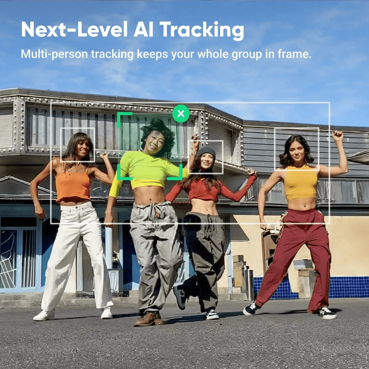 Insta360 Flow 2 Pro AI Tracker Bundle / Stone Gray - TeqClub.com