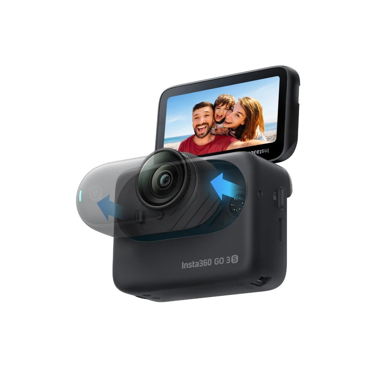 Insta360 GO 3S Action Pod Midnight Black - TeqClub.com