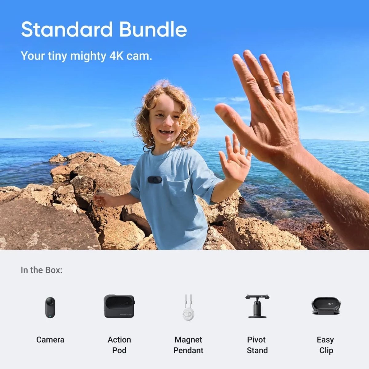 Insta360 GO 3S Standard Edition Midnight Black 128GB - TeqClub.com