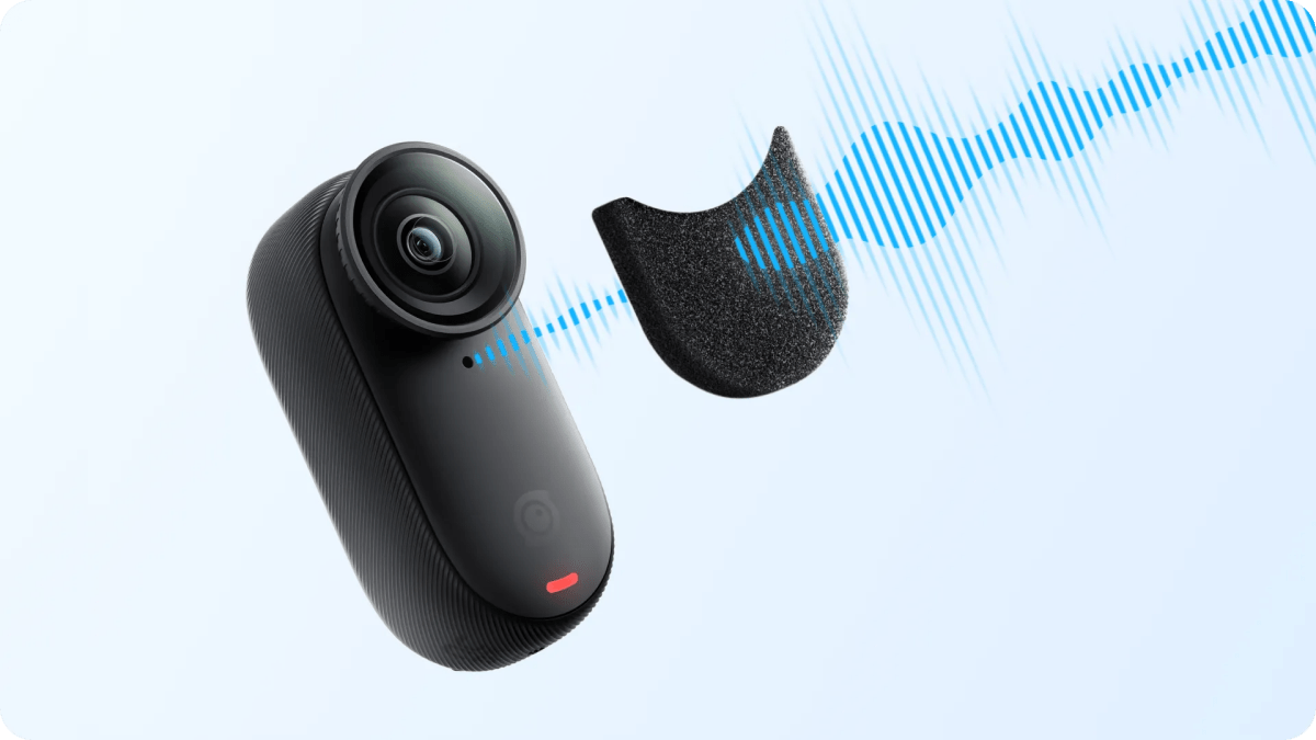 Insta360 GO3/GO 3S Mic Wind Muff - TeqClub.com