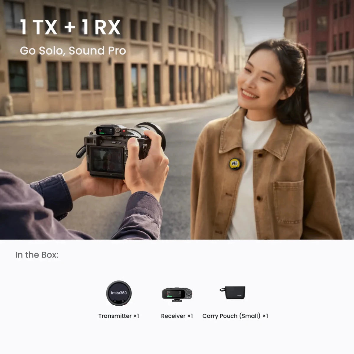 Insta360 Mic Pro (1 TX + 1 RX) - TeqClub.com