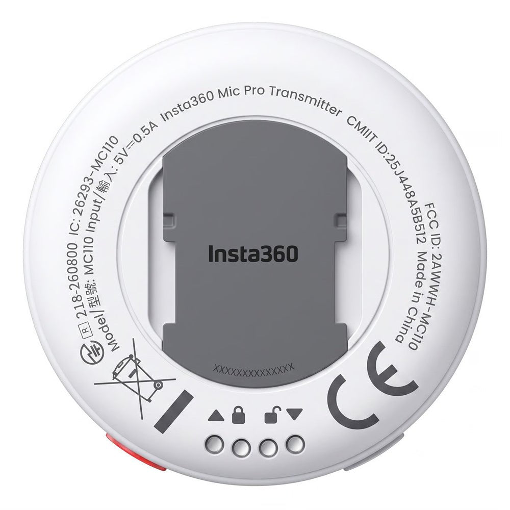 Insta360 Mic Pro Transmitter - Arctic White - TeqClub.com