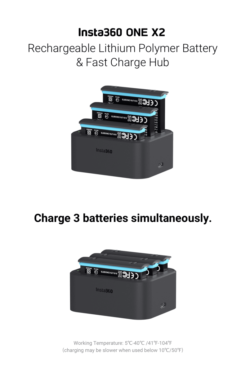 Insta360 One X2 battery - TeqClub.com
