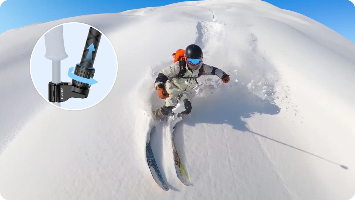 Insta360 Ski Pole Mount - TeqClub.com