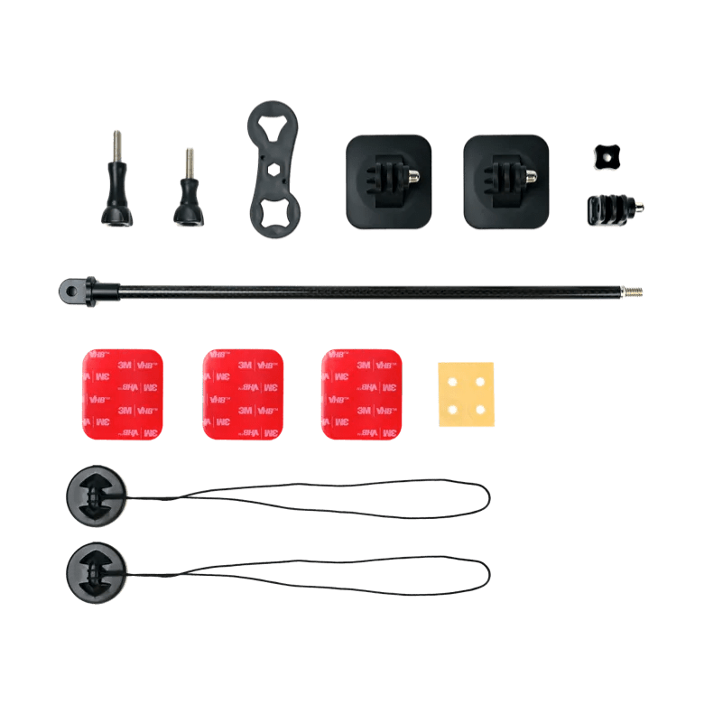 Insta360 Unicorn Helmet Mount Carbon Fiber Mount - TeqClub.com