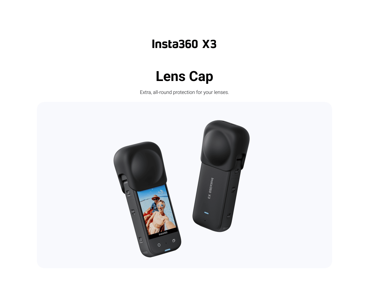 Insta360 X3 Lens Cap - TeqClub.com
