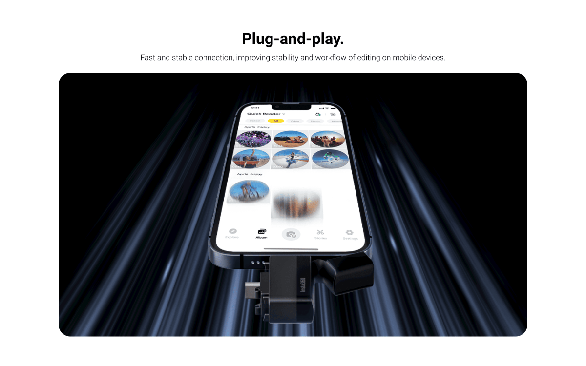 Insta360 X3 Quick Reader - TeqClub.com