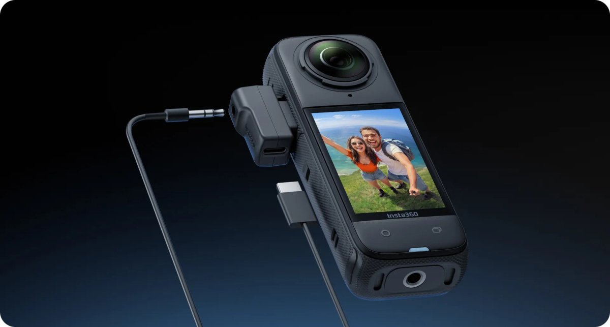 Insta360 X4 Mic Adapter - TeqClub.com