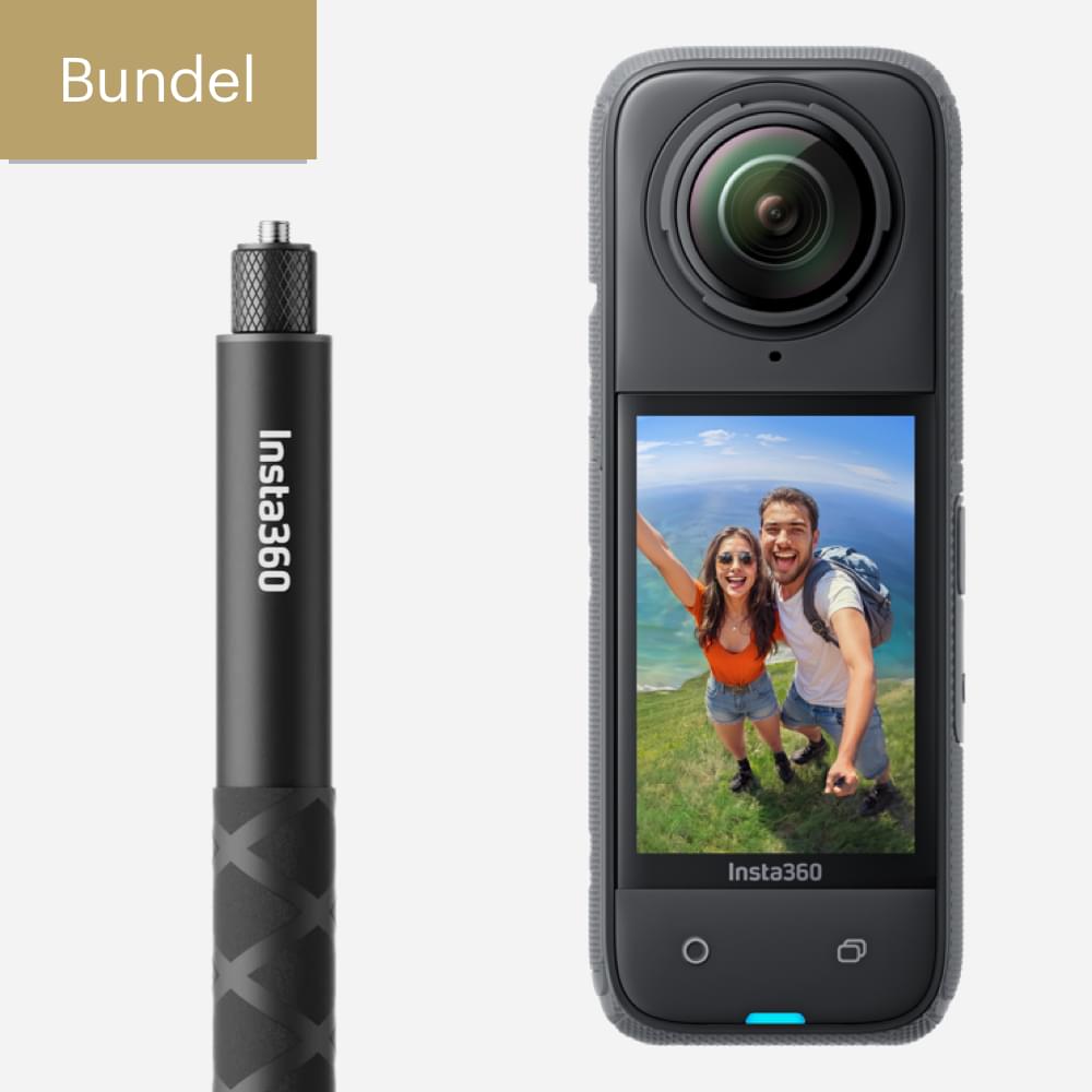Insta360 X4 Vlog Bundle - With Invisible Selfie Stick - TeqClub.com