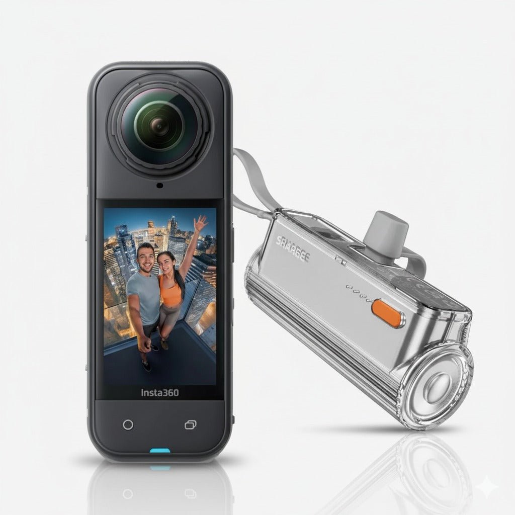 Insta360 X5 & Sharge Flow Mini Travel Set - TeqClub.com