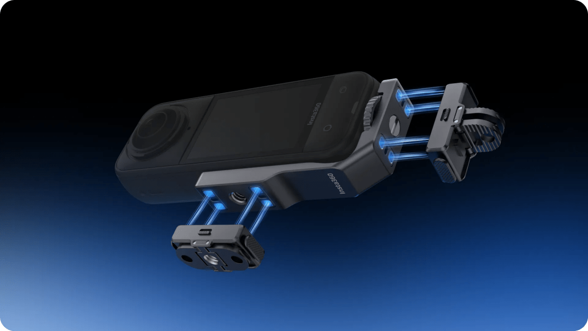 Insta360 X5 Vertical - Horizontal Mount - TeqClub.com