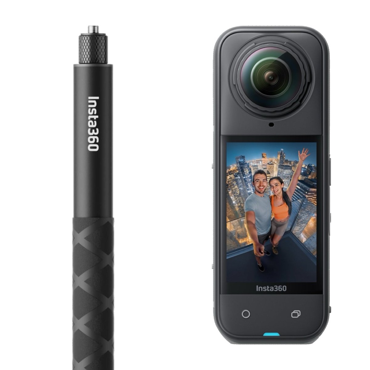Insta360 X5 Vlog Bundle - With Selfie Stick - TeqClub.com
