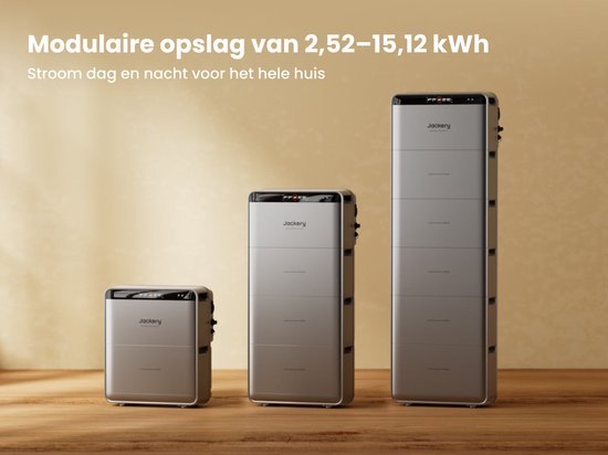 Jackery solarvault 3 Pro max AC+3* SolarVault 3 BP2500 - 10.08kWh - TeqClub.com
