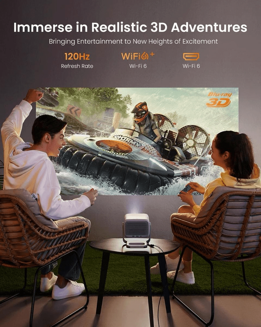 JMGO Galaxy Bundle – N1S + Govee Star Light Projector - TeqClub.com
