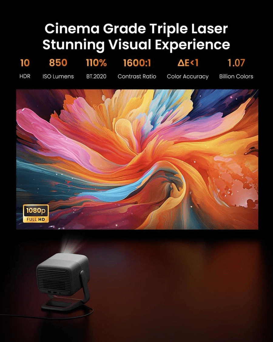 JMGO Galaxy Bundle – N1S + Govee Star Light Projector - TeqClub.com