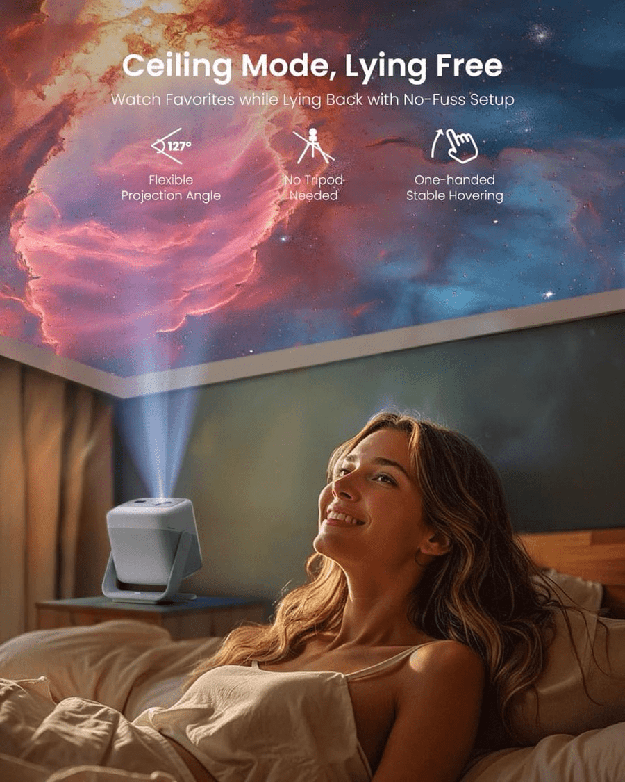 JMGO Galaxy Bundle – N1S + Govee Star Light Projector - TeqClub.com