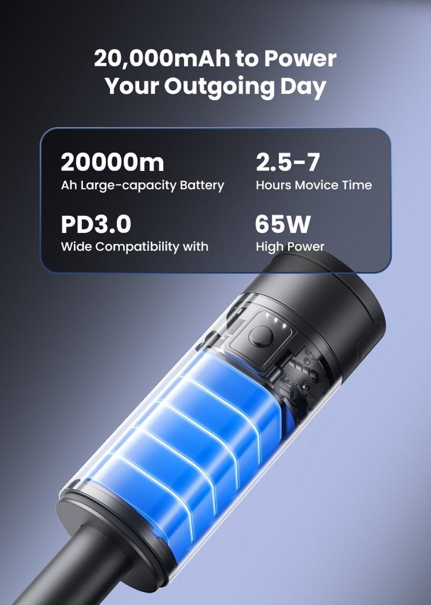 JMGO Portable Power Bank Tripod - TeqClub.com