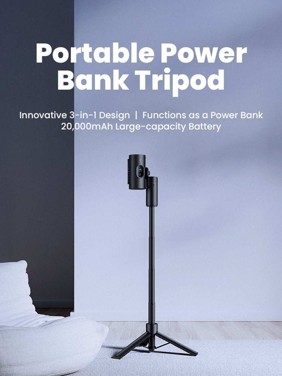 JMGO Portable Power Bank Tripod - TeqClub.com