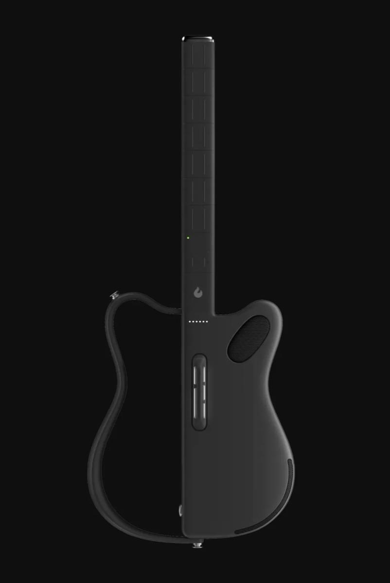 LAVA GENIE - Smart Stringless Guitar - Black - TeqClub.com