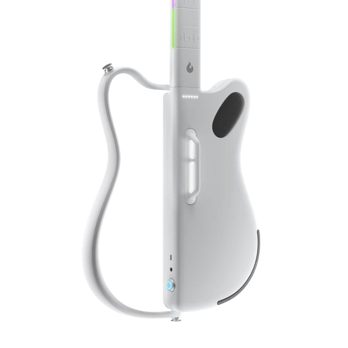 LAVA GENIE - Smart Stringless Guitar - White - TeqClub.com