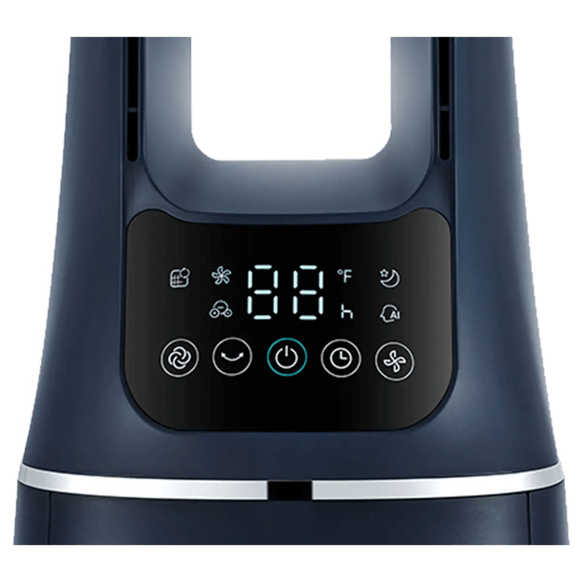 Midea Bladeless Fan & Air purifier Blue - TeqClub.com