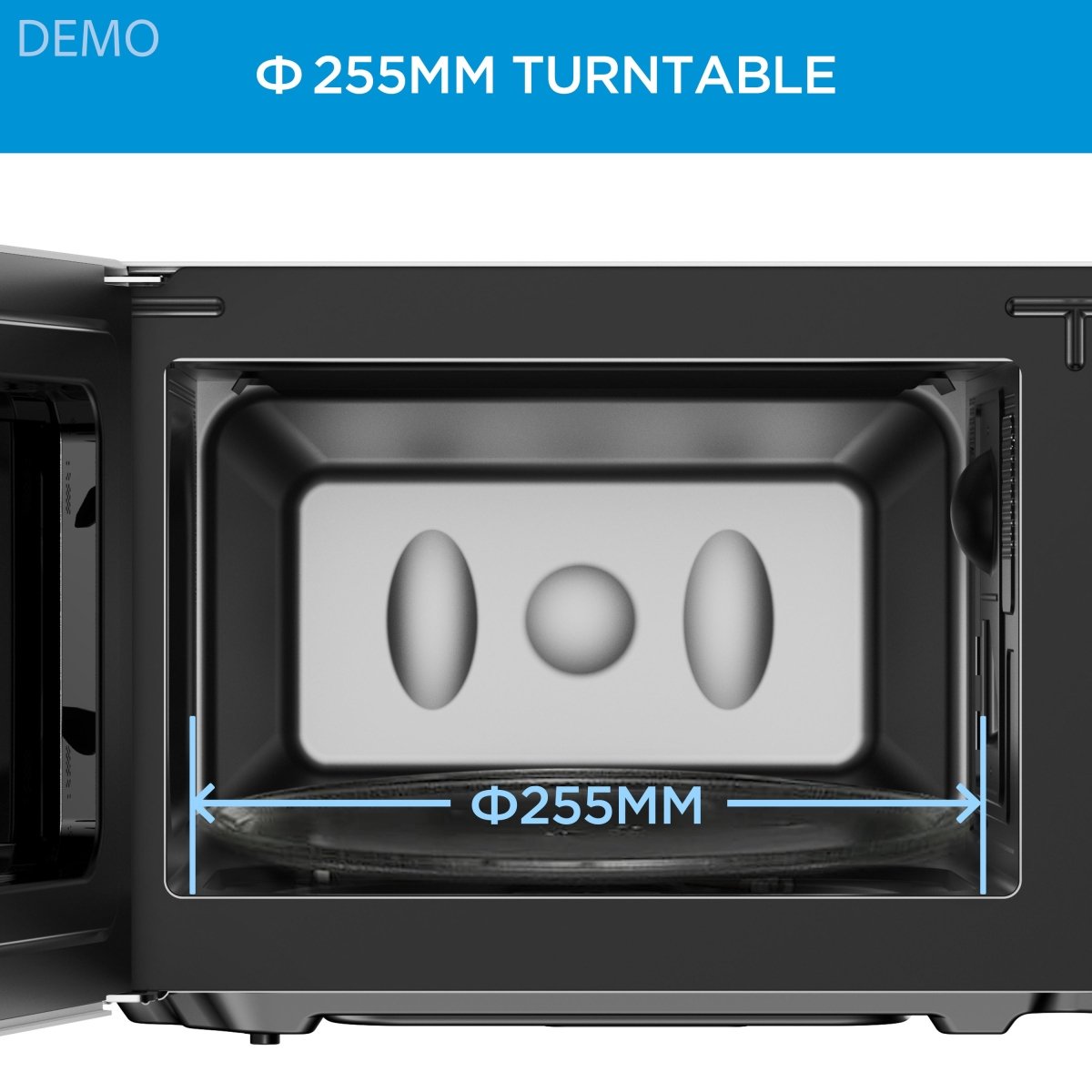 Midea MWO Black Microwave + Grill - TeqClub.com
