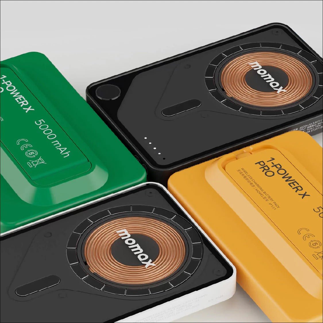 MOMAX 1 - Power X Pro Magnetic Wireless Battery Pack 5000mAh - TeqClub.com
