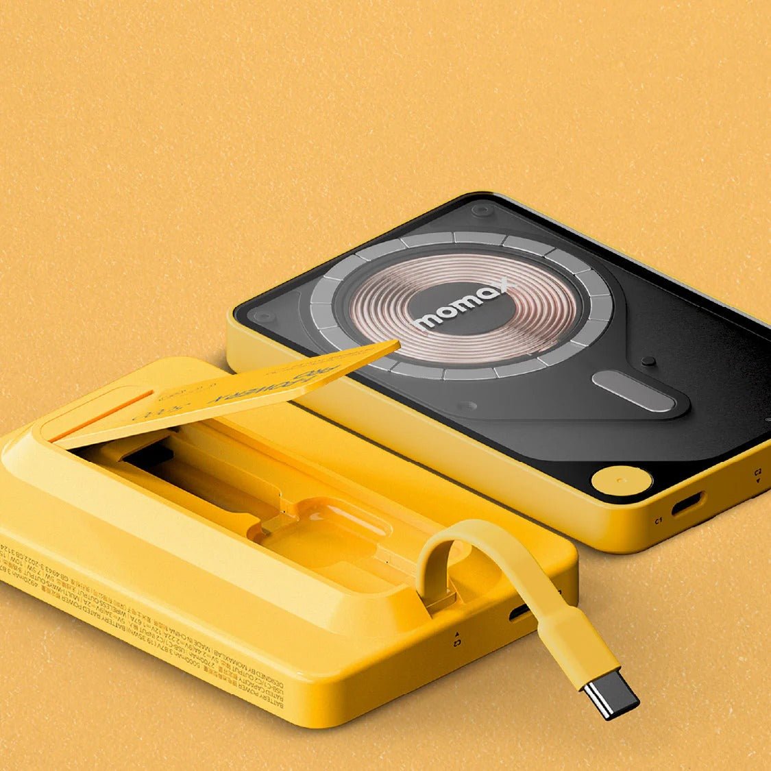 MOMAX 1 - Power X Pro Magnetic Wireless Battery Pack 5000mAh - TeqClub.com
