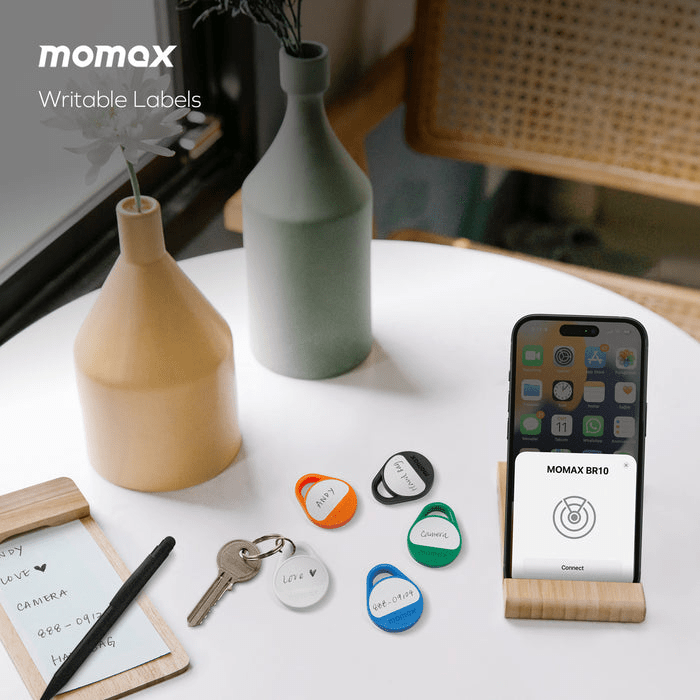 Momax Pinpop Lite - Apple Find My Tracker Black - TeqClub.com