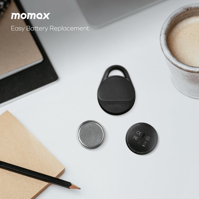 Momax Pinpop Lite - Apple Find My Tracker Black - TeqClub.com