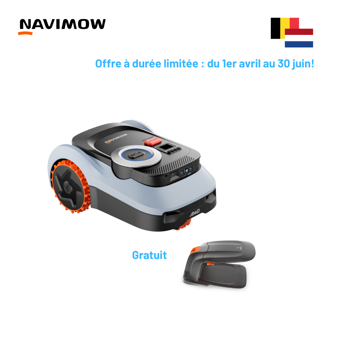 Navimow i210 Lidar pro Robotmaaier [4.1 - 6.30: Free garage valued at €199] - TeqClub.com