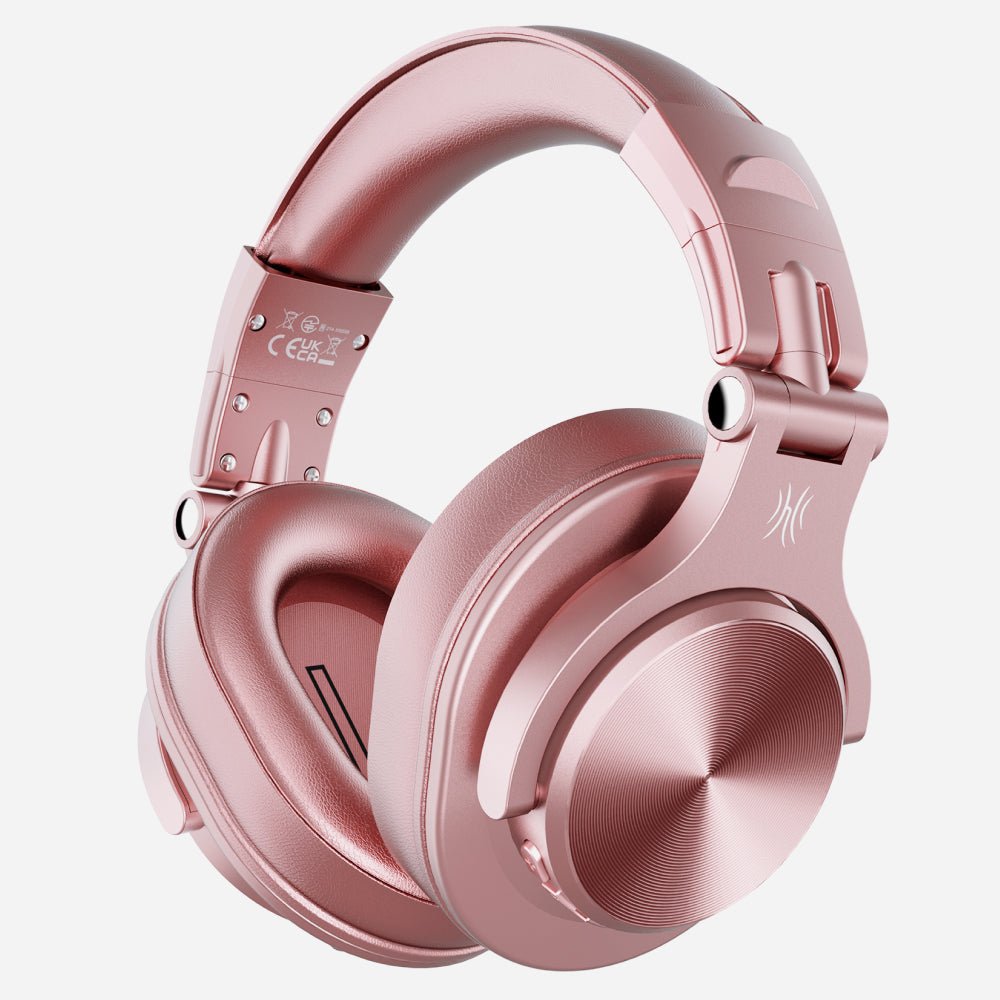 OneOdio Bluetooth Fusion A70 Rose Gold Headphones - TeqClub.com