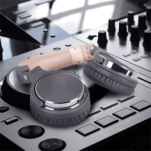 OneOdio Wired Pro 10 Grey Gold Headphones - TeqClub.com