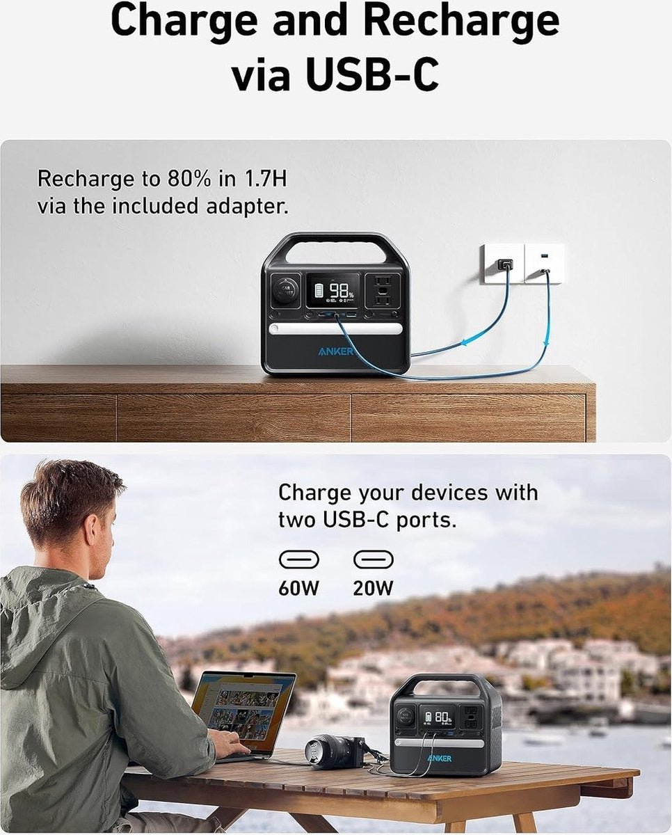 Outlet - Anker 522 portable power station - TeqClub.com