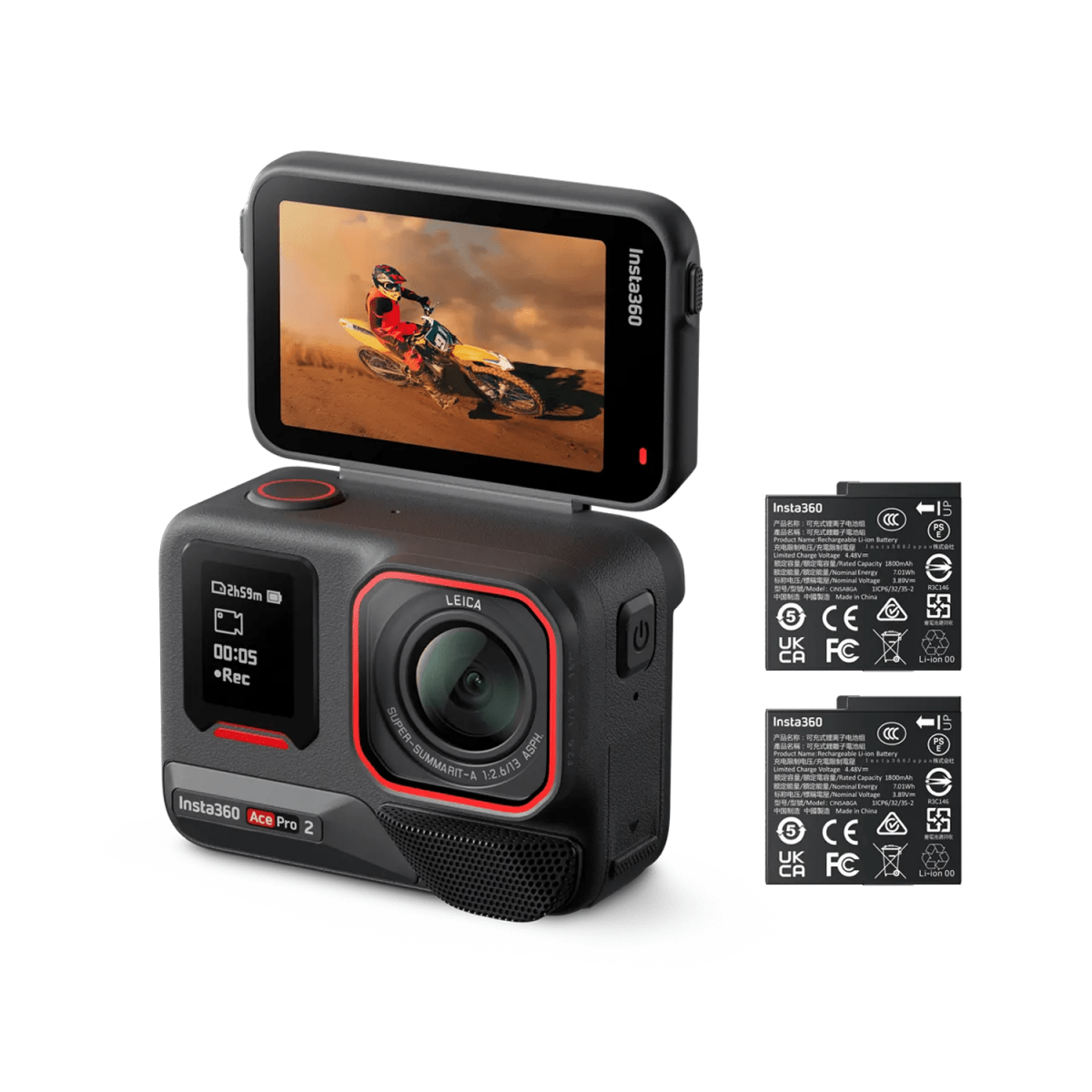 Outlet - Insta360 Ace Pro 2 Dual Battery Bundel - TeqClub.com
