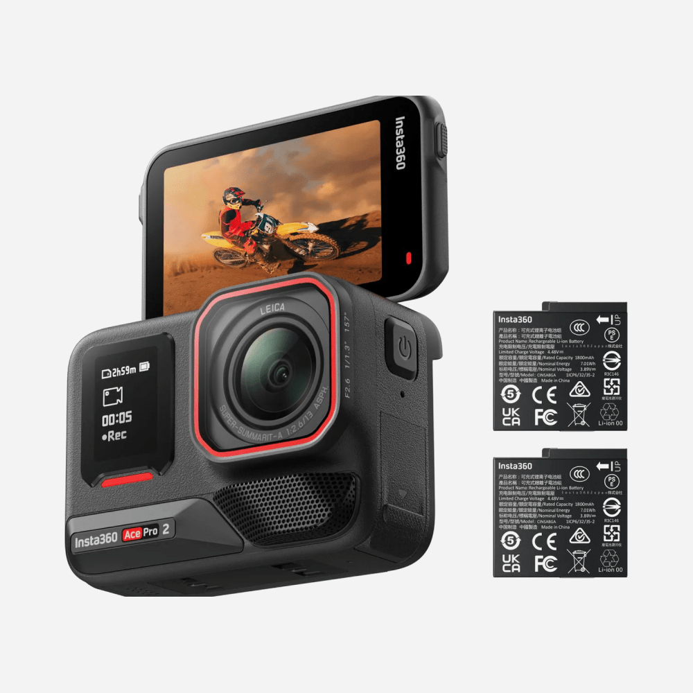 Outlet - Insta360 Ace Pro 2 Dual Battery Bundel - TeqClub.com