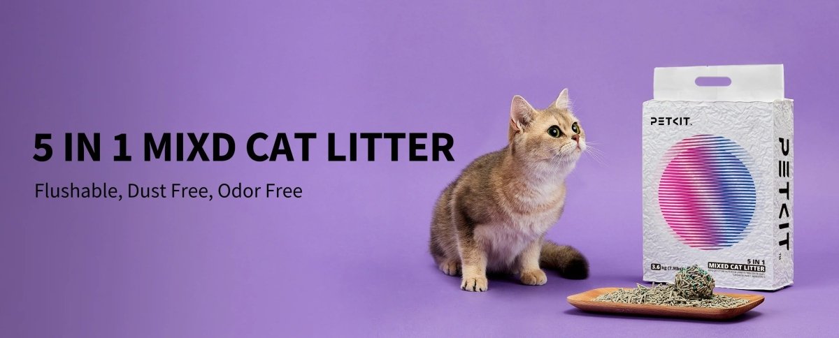 PETKIT 5 in 1 Mixed Cat Litter (1 Bag) - TeqClub.com