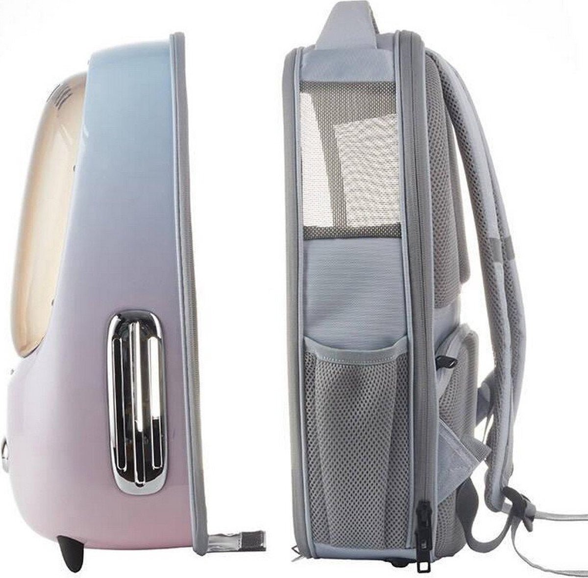 PETKIT - Breezy2 Smart Cat Carrier Pink & Petkit Go Shine Dog leash bundle - TeqClub.com